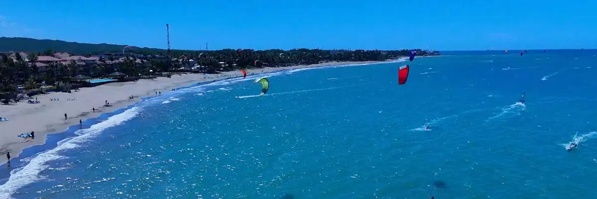 Bustling Cabarete Beach